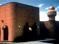 Moschee in Pullman; Ausstellungsfoto: Dr. Omar Khalidi 