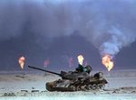 Panzer im Irakkrieg, Foto: AP