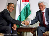 أوباما عباس، الصورة: ا.ب