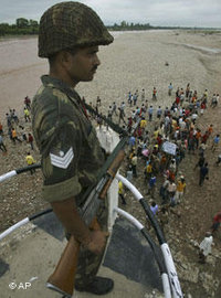 جندي هندي في منطقة كشمير، الصورة: أ.ب