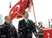 الرئيس الأسد في زيارة لأنقرة، الصورة: أ.ب