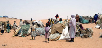 مشردو دارفور، الصورة: أ.ب