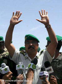 قائد الانقلاب الجنرال ولد عبد العزيز، الصورة: د.ب.ا