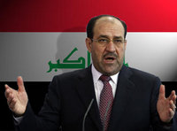صورة رمزية لرئيس الوزراء العراقي نوري المالكي، الصورة: د.ب.أ