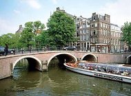 Prinsengracht in Amsterdam, photo: AP