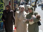نساء في دمشق, الصورة: أب
