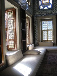 منظر داخلي في قصر توبكابي، الصورة: آريان فاريبوز
