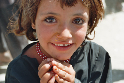 Mädchen in Kabul