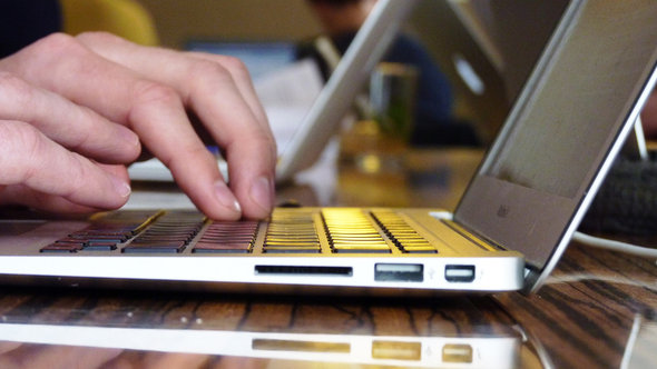 Tastatur eines Laptops; Foto: DW