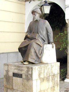 Maimonides-Statue in Córdoba; Foto: wikipedia