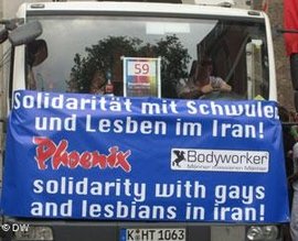 Solidaritätskundgebung für Homosexuelle im Iran; Foto: DW