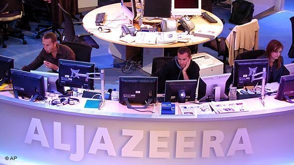Al-Jazeera Newsroom in Qatar; Foto: AP