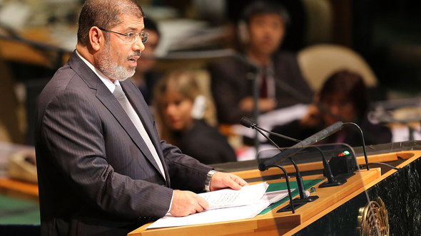 Der ägyptische Präsident Mohammed Mursi; Foto: Getty Images