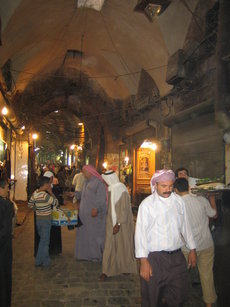 Aleppo's grand bazaar (photo: Arian Fariborz)