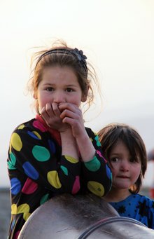Mädchen in Kabul; Foto: Marian Brehmer