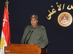 Mohamed Hussein Tantawi, Vorsitzender des Obersten Rats der Streitkräfte; Foto: dapd