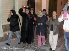 Tunesische Frauen protestieren; Foto: Lina Ben Mhenni