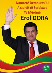 Wahlplakat Erol Dora; Foto: privat