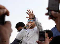 Musiker und Schauspieler Tamer Hosny; Foto: AP