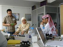 Publishers' Training workshop in Abu Dhabi (photo: Gabriele Rubner) 