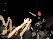 Metal fans enjoying a concert in Cairo (photo: Arian Fariborz)