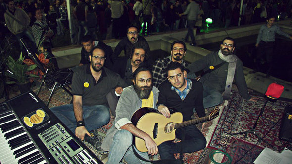 فرقة الروك الإيرانية Nioosh Band . حقوق الصورة   Nioosh Band