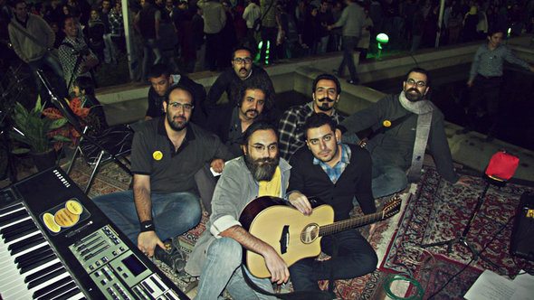 Die iranische Rockband Nioosh Band; Foto: © Nioosh Band