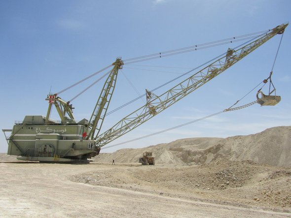 Phosphate mine near Boukraa (photo: Annett Hellwig)