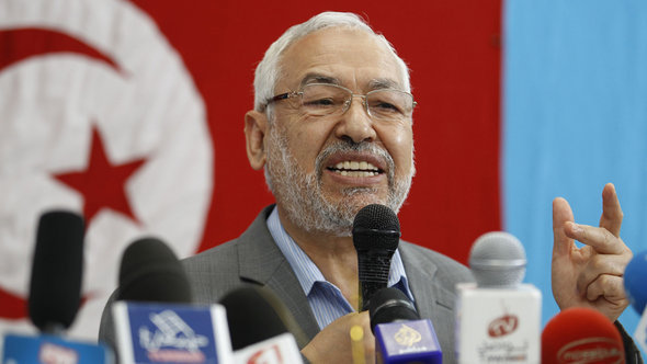 Rachid Ghannouchi, Chef der Ennahda in Tunesien; Foto: Reuters