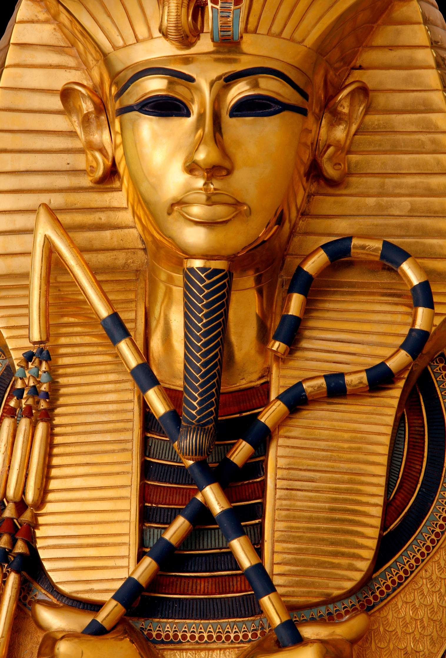 Detail des innersten Goldsarges des Pharaos; Foto: A.-M. v. Sarosdy / Rechte: Semmel Concerts GmbH
