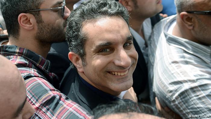 Bassem Youssef in Kairo; Foto: Getty Images