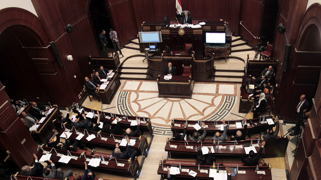 Ägyptischer Ausschuss billigt neue Landesverfassung; Foto: dpa/picture-alliance