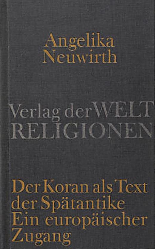 Buchcover Der Koran als Text der Spätantike im Suhrkamp-Verlag
