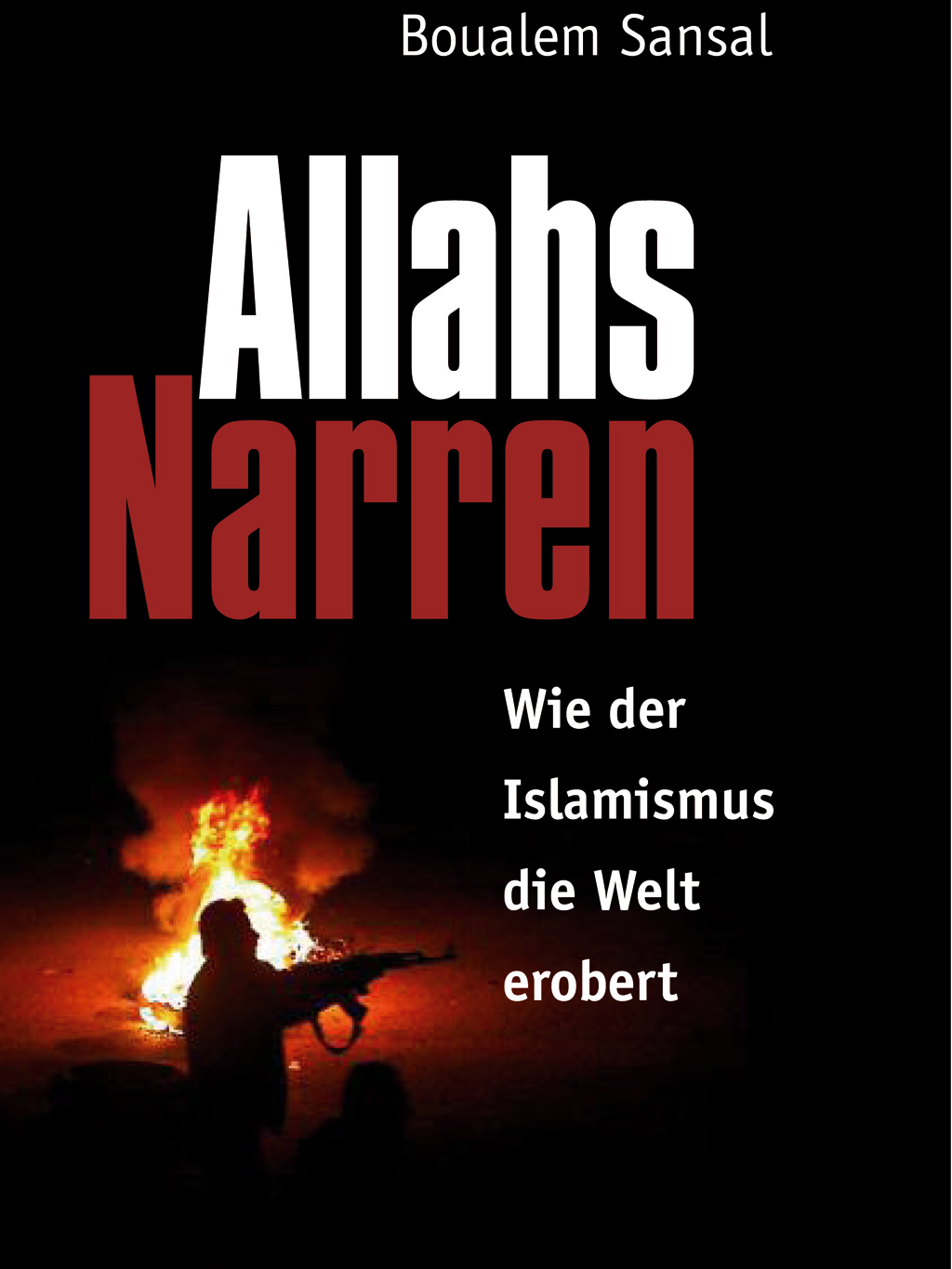 Buchcover Allahs Narren von Boualem Sansal im Merlin-Verlag