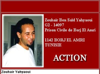 Zouhair Yahyaoui (screenshot from the website www.TuneZine.com)