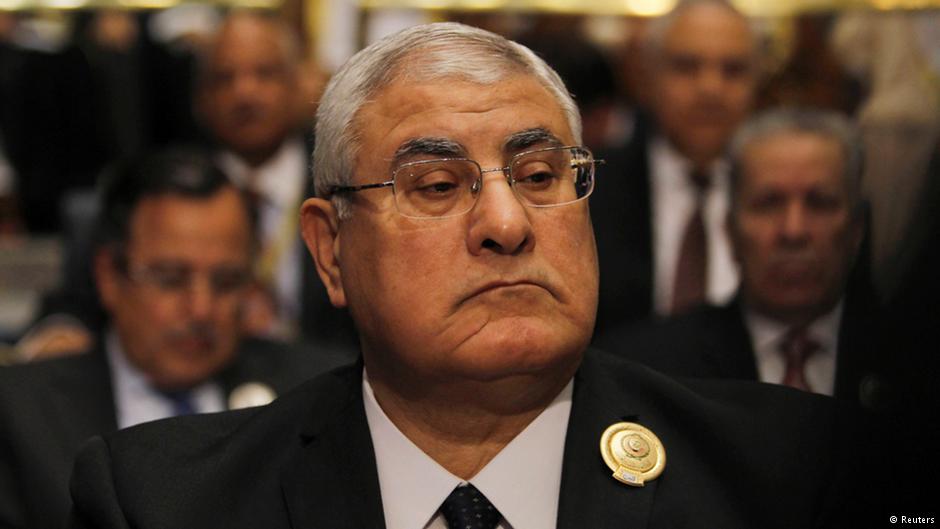 Ägyptens Übergangspräsident Adli Mansur; Foto: Reuters