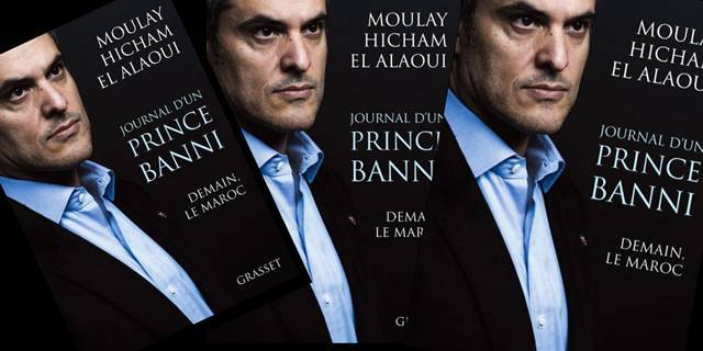 Fotomontage Buchcover Moulay Hicham el Alaoui: "Journal d’un Prince Banni. Demain, le Maroc"