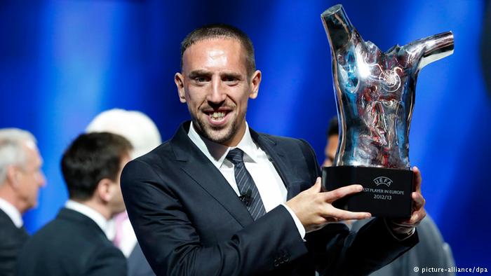 Franck Ribéry ist Europas bester Fußballer