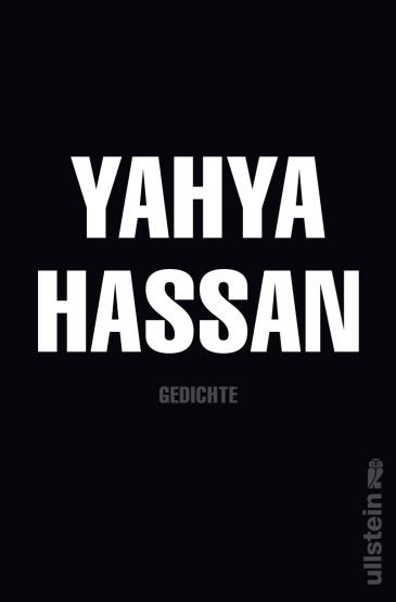 The cover of the German-language edition of Yahya Hassan's poetry (source: Ullstein-Verlag)