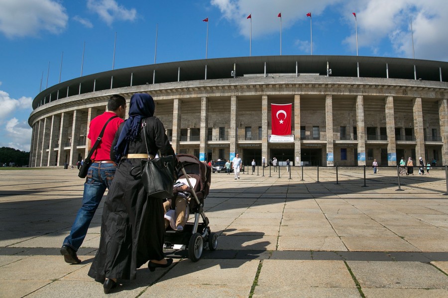 Türkische Präsidentenwahl im Berliner Olympiastadion; Foto: Getty Images