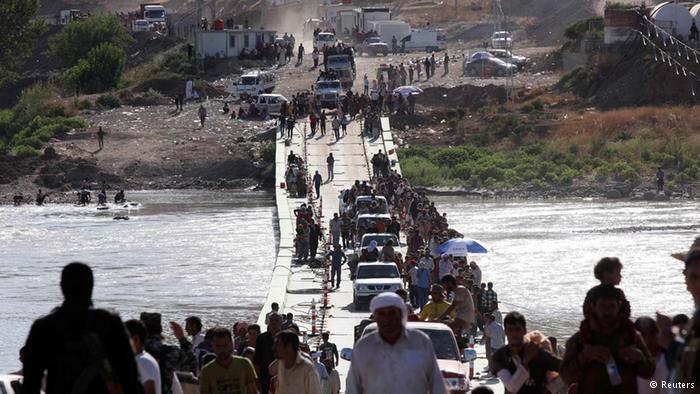 Jesidische Flüchtlinge kehren teilweise in den Irak zurück; Foto: Reuters