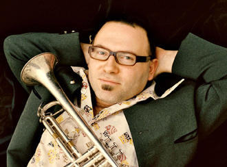 Der Trompeter Udo Moll von der Schäl Sick Brassband aus Köln, Foto: privat