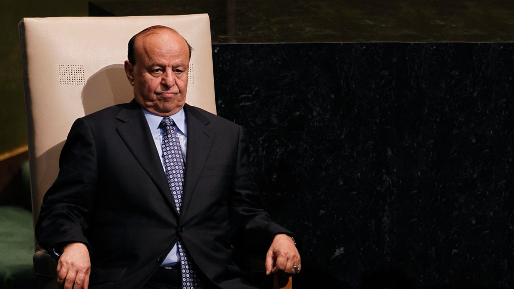 President Abd Rabbu Mansour Hadi (photo: picture-alliance/AP/J. DeCrow )