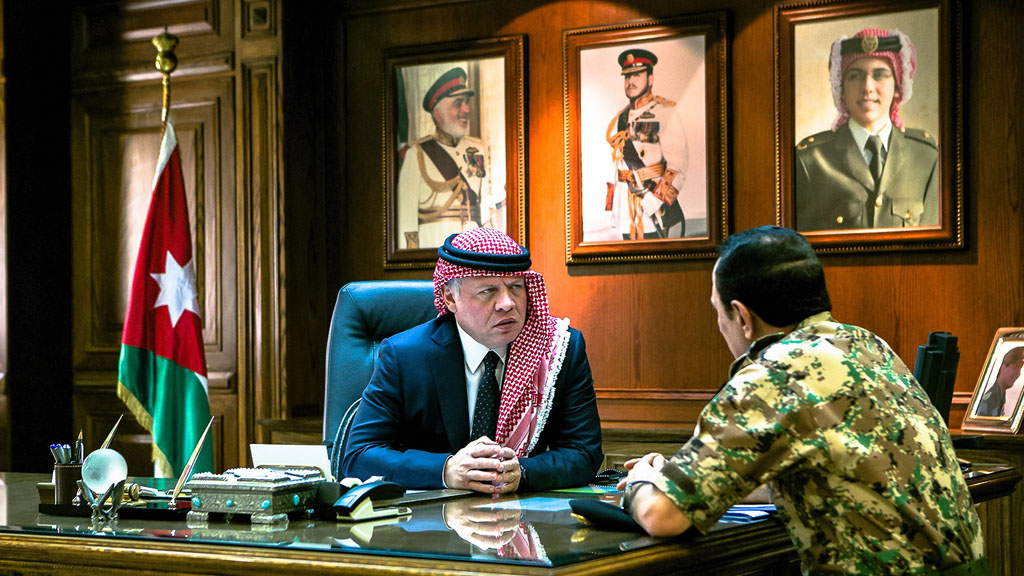 Jordaniens König Abdallah II.; Foto: picture-alliance/abaca/Balkis Press