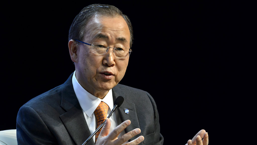 UN-Generalsekretär Ban Ki Moon; Foto: AFP/Getty Images/F. Coffrini