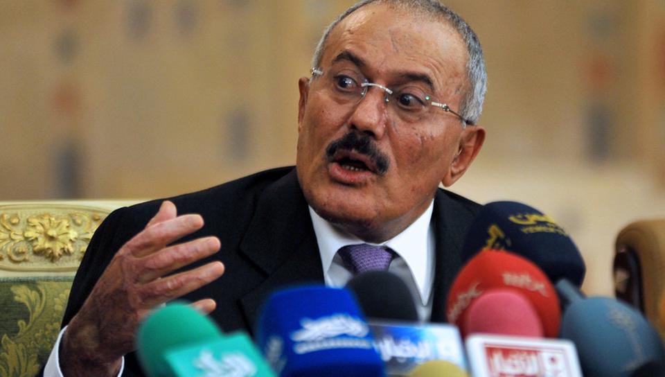 Jemens Ex-Präsident Ali Abdullah Salih; Foto: dpa
