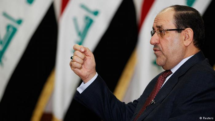 Iraks ehemaliger Ministerpräsident Nuri al-Maliki; Foto: Reuters