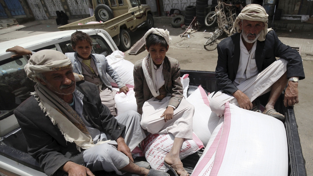 Jemeniten in Sanaa; Foto: Reuters