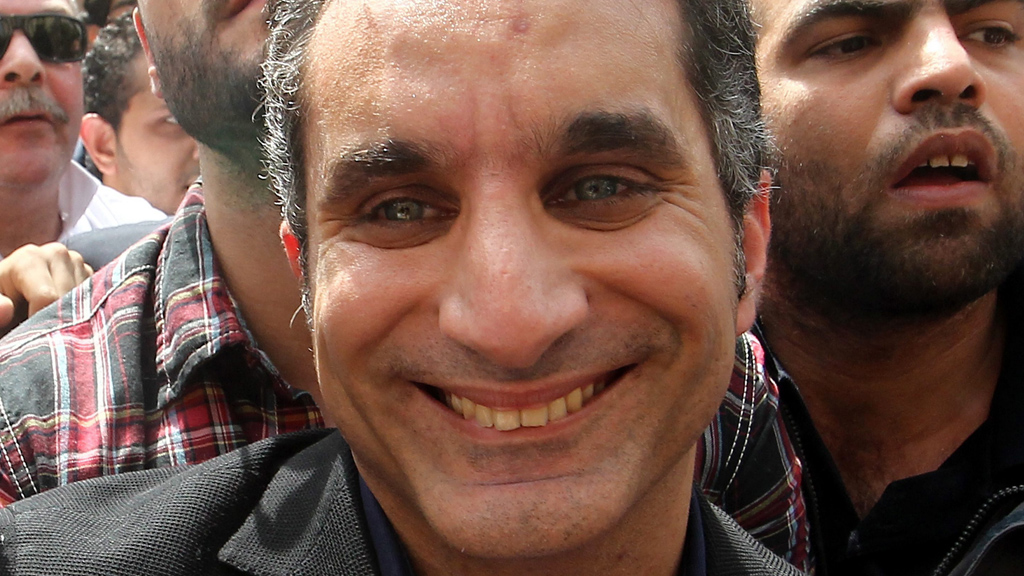 Der ägyptische Satiriker Bassem Youssef; Foto: dpa/picture-alliance
