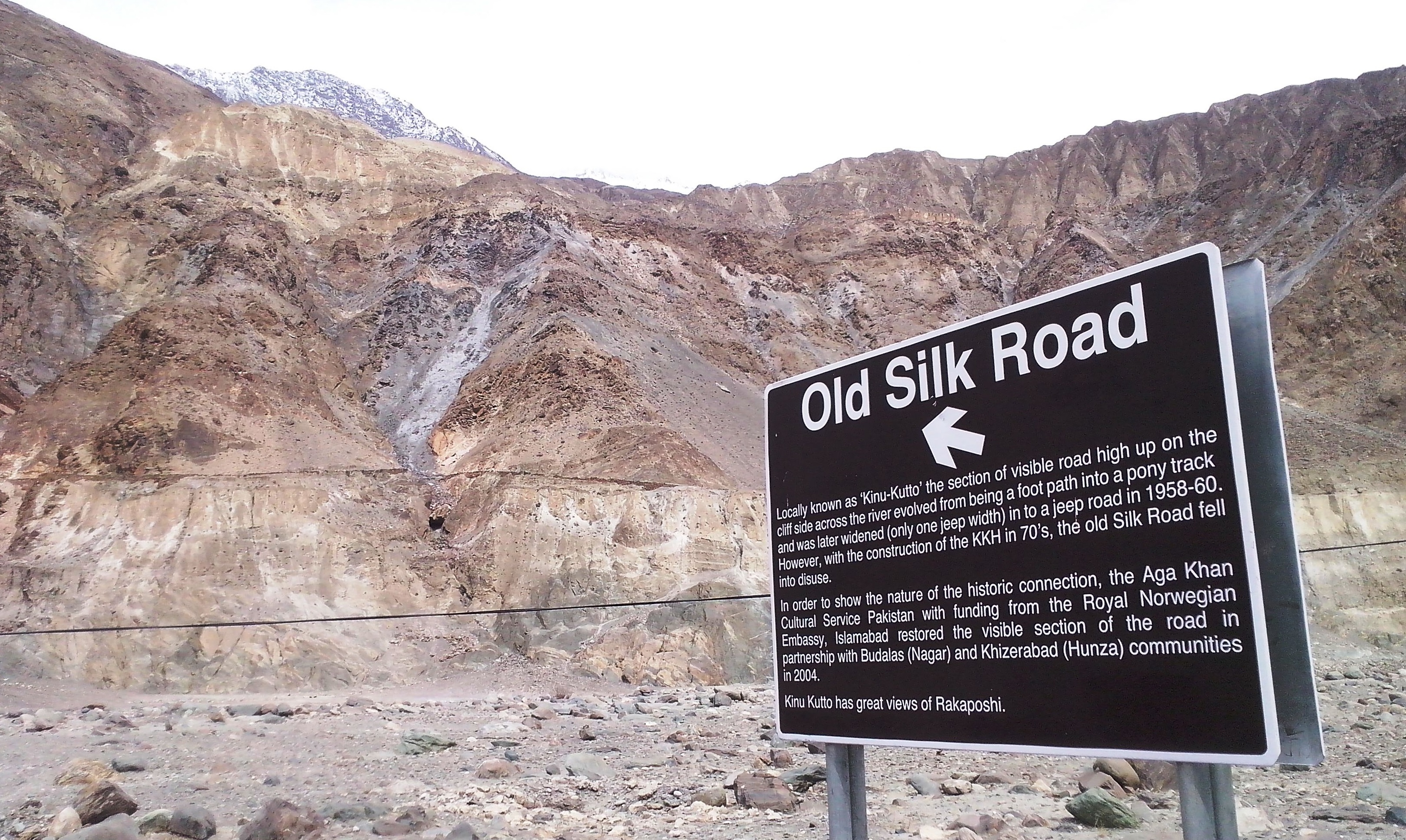 Die alte Seidenstraße, Gilgit-Baltistan, Pakistan